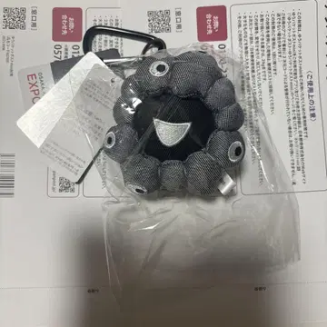 만박 미야쿠미야쿠 에드윈 카라비너 포함 페이스 마스코트 키링