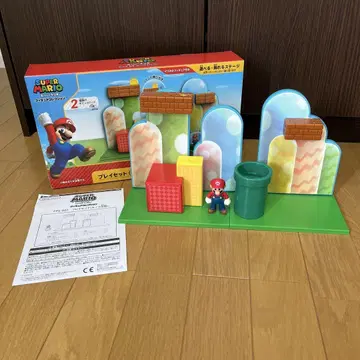 [새상품급] 슈퍼 마리오 피규어 컬렉션 플레이 세트 (버섯 왕국)