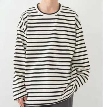 WEWILL WISM 별주 2.5XL 보더 L/S T-SH