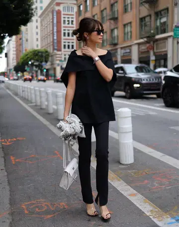 Gypsohila 지프소피아 오이스터 상의 oyster Tops