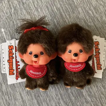 [택 포함 새상품] 얼굴 큰 몽치치 SS 키체인 남아 여아 봉제 인형