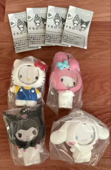 산리오 캐릭터즈 사진 프레임 마스코트 컴플리트 4종