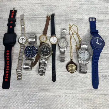 부동품 시계 10점 일괄 관리번호 102 SEIKO 오리엔트 등
