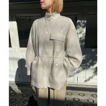 오드리 앤 존 웨드 스탠드 카라 블루종