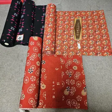 기모노 옷감 3종