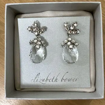 Elizabeth Bower 크리스탈 드롭 귀걸이