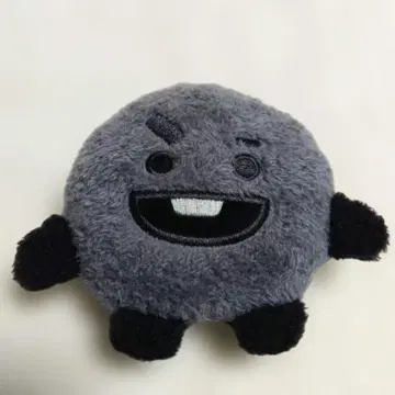 SHOOKY 봉제 인형 모노톤 블랙 BT21 BTS