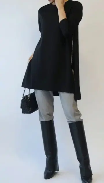 fua 사이드 지퍼 샵 채널 QVC 쿠라모토 야스코 튜닉