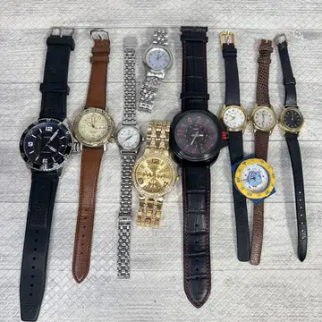 부동산 시계 10개 묶음 관리번호 103 SEIKO CASIO 등