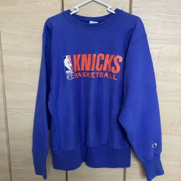 90's 챔피온 리버스 위브 USA제 빈티지 Knicks