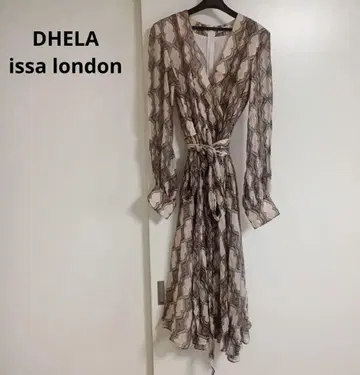 DHELA ISSA London 롱 슬리브 드레스