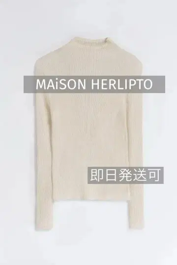 Vol.1 Sheer Knit Top ecru