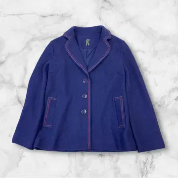 M646 로베르타 디카르미니노 네이비 테일러드 자켓