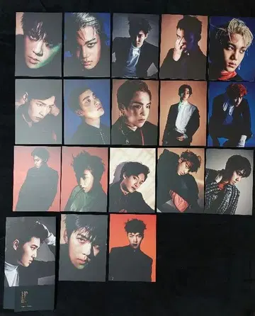 EXO EX'ACT MONSTER Ver. 엽서 세트