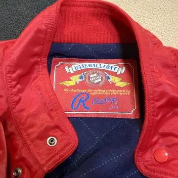 Rudy's BASEBALL COAT 레드 자켓