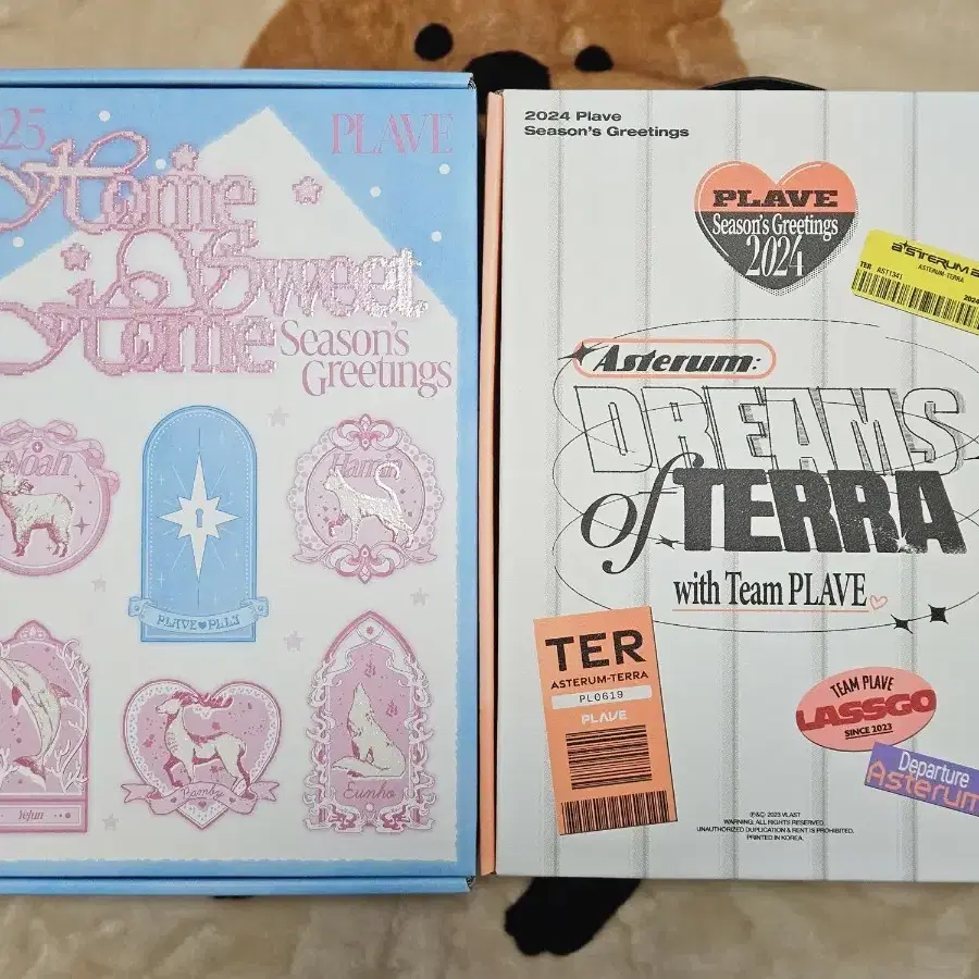 PLAVE シーズングリーティング 2024 & 2025 セット PLAVE | 플레이브 PLAVE 2024, 2025 Season's Greetings bulk
