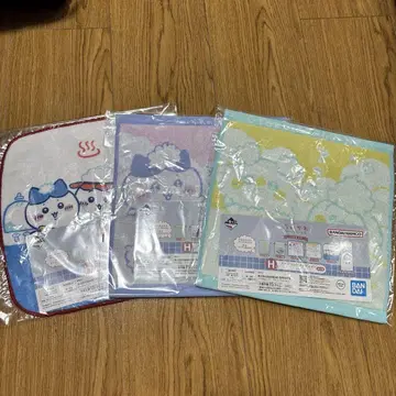 치이카와 제일복권 H상 핸드 타월 3종 세트