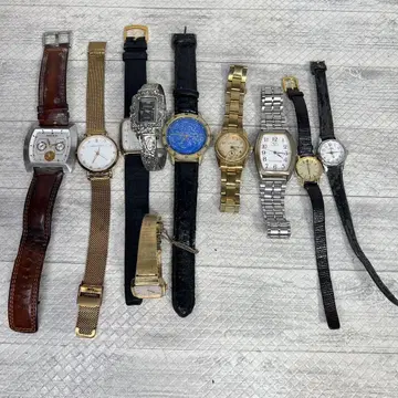 부동품 시계 10개 묶음 관리번호 105 SEIKO CITIZEN 등