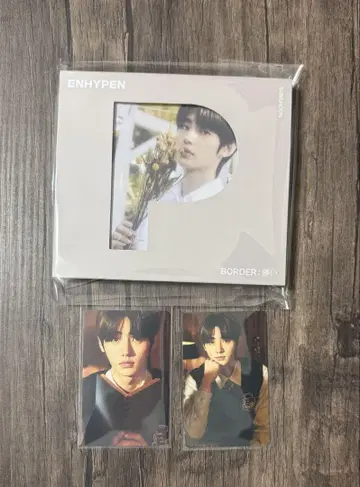 ENHYPEN 성훈 덧없는 CD&트레이딩 카드