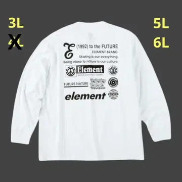 ELEMENT NUMBER 긴팔 T셔츠 u5a