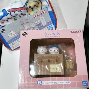 치이카와 제일복권 B상 번대 피규어 & 손수건 세트