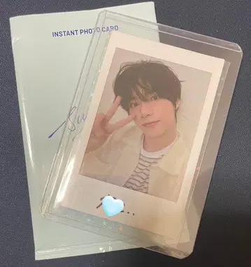 TXT 범규 친필 사인 인스턴트 사진