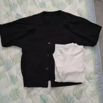 GU 블랙 가디건 M