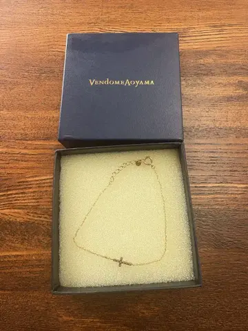Vendome Aoyama 크로스 모티브 팔찌 k10