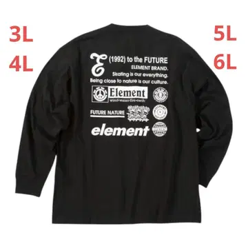 ELEMENT NUMBER 긴팔 T셔츠 wjs