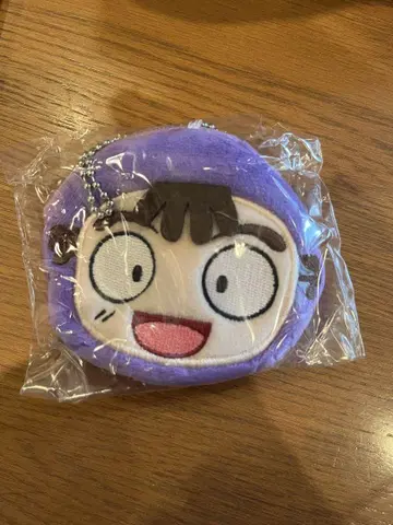닌타마 란타로 미니 파우치 키링 오하마 칸에몬