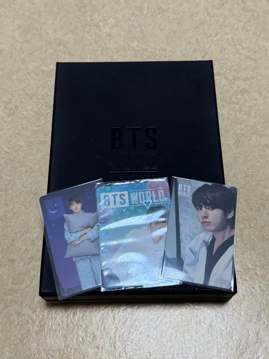 BTS BTSWORLD BW unsealed album Jungkook poca photocard full set