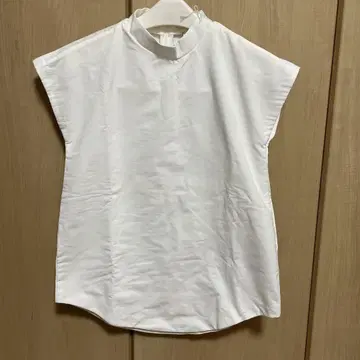 adidas 하이넥 반팔 셔츠 화이트