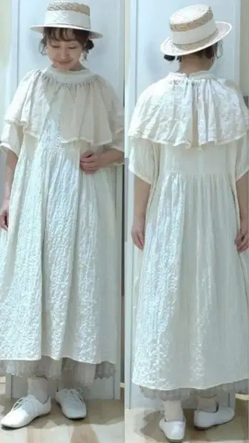 SamansaMos2 [ 새상품 ] 플라켓 레이스 절개 원피스
