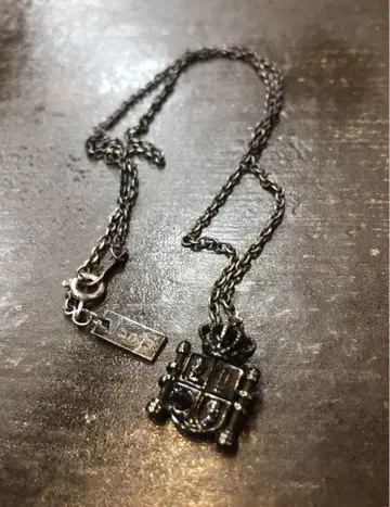 janji 잔지 실버 925 미니 에스파뇰 목걸이 / 아카니시 진