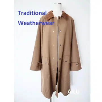 Traditional Weatherwear 울 롱 코트 58474