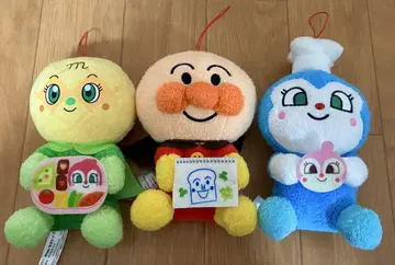 호빵맨 봉제 인형 코킨짱 멜론빵 묶음 판매