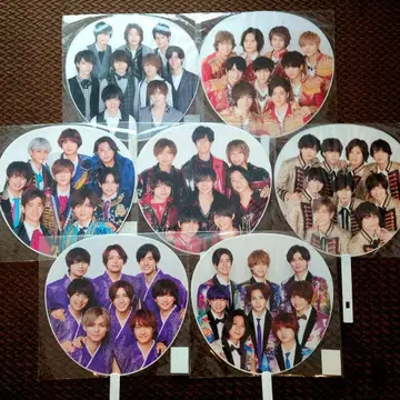 Hey! Say! JUMP 집합 부채 7매 세트