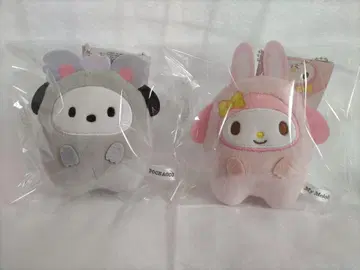 포차코 & 마이멜로디 키링 세트
