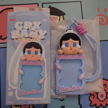 POPMART CRYBABY 카드 홀더 Shiny Dancer