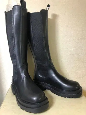 [1일 사용] 팔로윈 FOLLOWIN 롱 부츠 25cm 사이드 고어