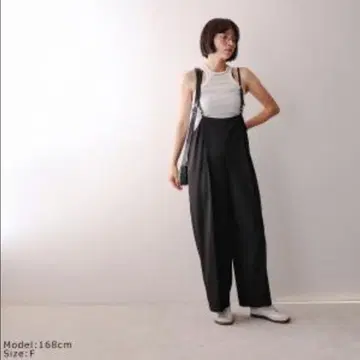 CHIGNON 서스펜더 포함 팬츠