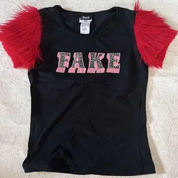 D&G FAKE 셔츠 38 블랙/빨간색