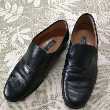 명품 레어 스위스산 BALLY 발리 로퍼 블랙 7E 약 25cm
