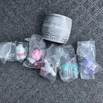 메지루시 액세서리 산리오 에모큥 파스텔 컬러 5종 컴프