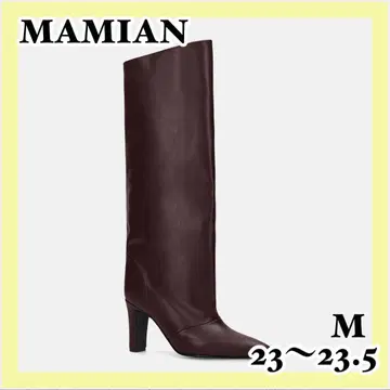 완판템 MAMIAN 마미안 와이드 샤프트 롱 부츠 스틸레토
