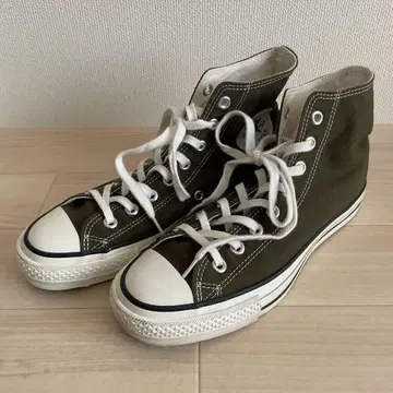 CONVERSE CANVAS ALL STAR J HI 카키