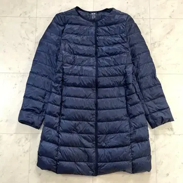UNIQLO 울트라 라이트 다운 컴팩트 코트 다운 코트 네이비 M
