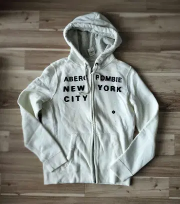 미사용 새상품 아바클로 지퍼 후드티 빈티지 가공 J16