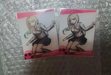 뉴 단간론파 V3 아카마츠 카에데 아크릴 카드 2장