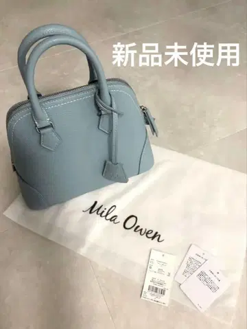 미사용 새상품 Mila Owen 라이트 블루 핸드백